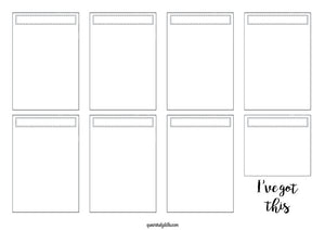 QUEST Study Skills: Dot Grid Study Journals, Free Printables & Inspo